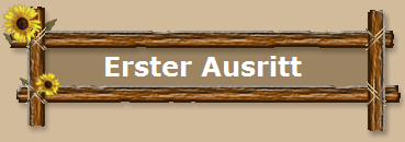 Erster Ausritt