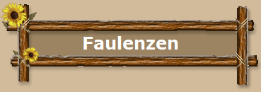 Faulenzen